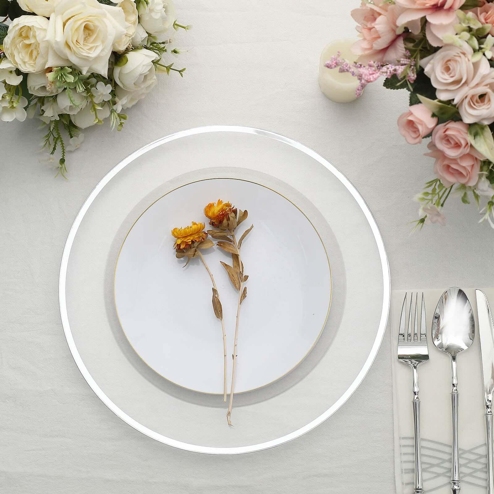 Classic White Charger Plate - Image 4