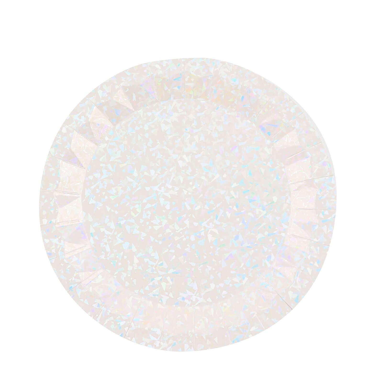 Iridescent Round Charger Plate - Image 3