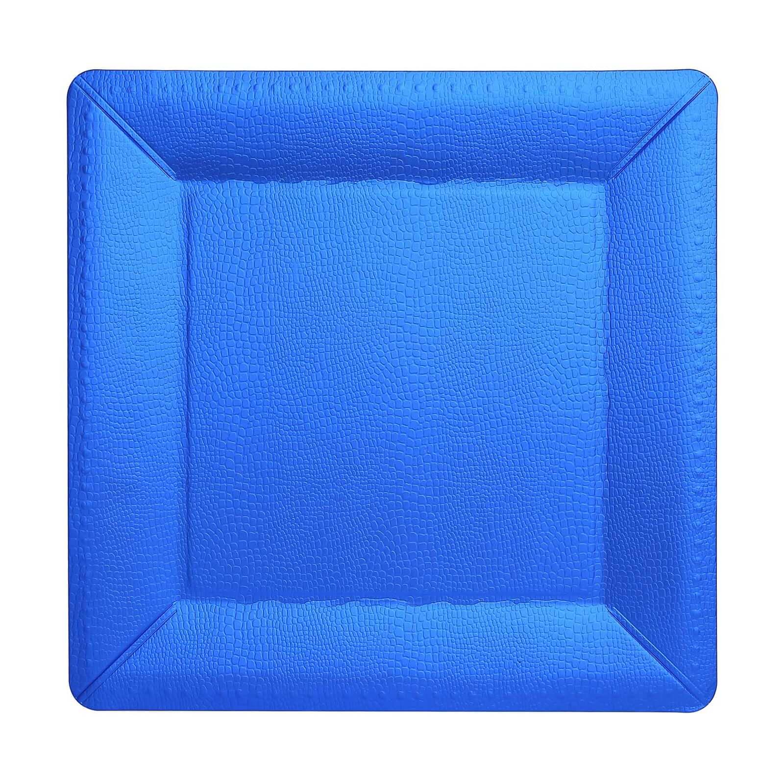 Cobalt Blue Square Charger Plate - Image 3